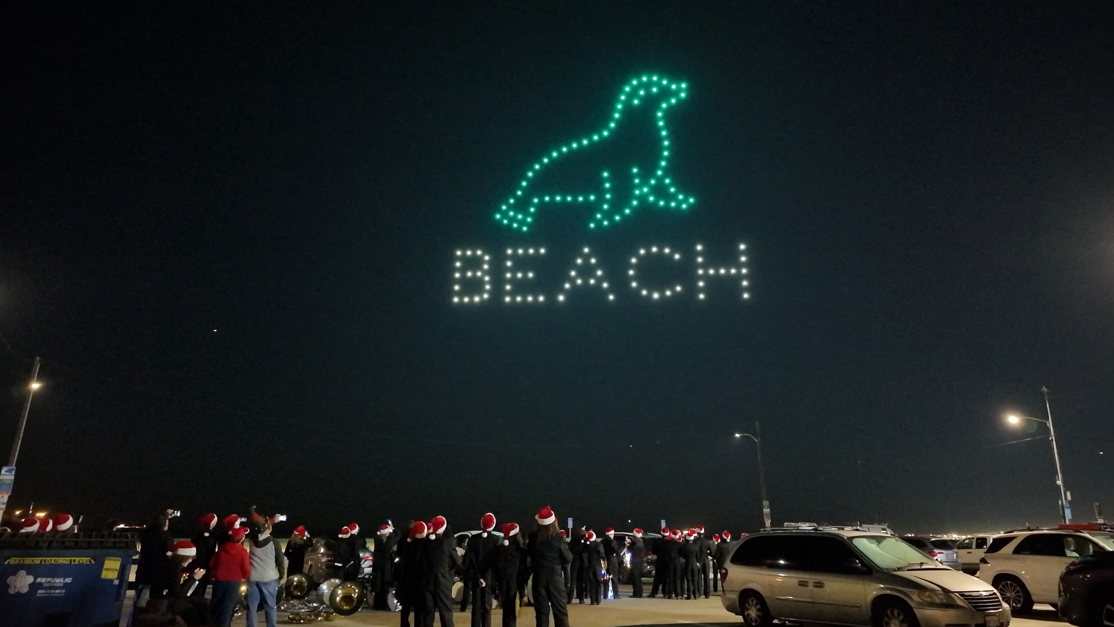 Seal Beach drone light show